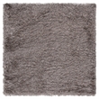 Safavieh Paris Shag 9' Square Hand Tufted Polyester Rug in Sable