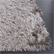Safavieh Paris Shag 9' Square Hand Tufted Polyester Rug in Sable