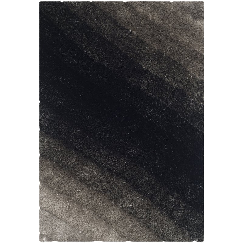 Safavieh 3D Shag 2' X 3' Hand Tufted Rug in Silver
