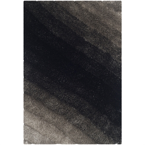 Safavieh 3D Shag 2' X 3' Hand Tufted Rug in Silver