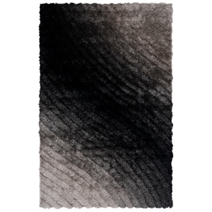 Safavieh Shag 2'-0&quot x 3'-0&quot Polypropylene Hand Tufted Rug in Silver