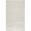 Safavieh 3D Shag 6' Round Hand Tufted Rug in Pearl