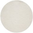 Safavieh 3D Shag 6' Round Hand Tufted Rug in Pearl