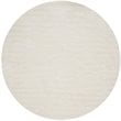 Safavieh 3D Shag 6' Round Hand Tufted Rug in Pearl