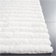 Safavieh 3D Shag 6' Square Hand Tufted Rug in Pearl