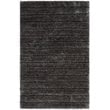 Safavieh 3D Shag 6' Round Hand Tufted Rug in Silver