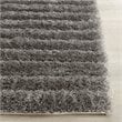 Safavieh 3D Shag 6' Round Hand Tufted Rug in Silver