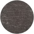 Safavieh 3D Shag 6' Round Hand Tufted Rug in Silver