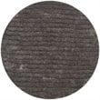 Safavieh 3D Shag 6' Round Hand Tufted Rug in Silver