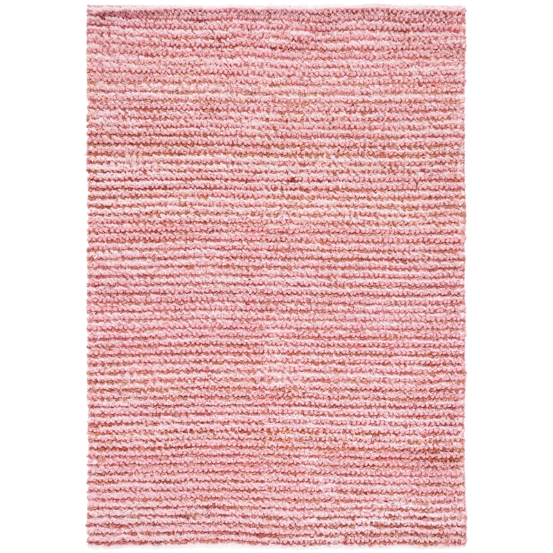 Safavieh Shag 6' X 9' Handmade Rug in Pink