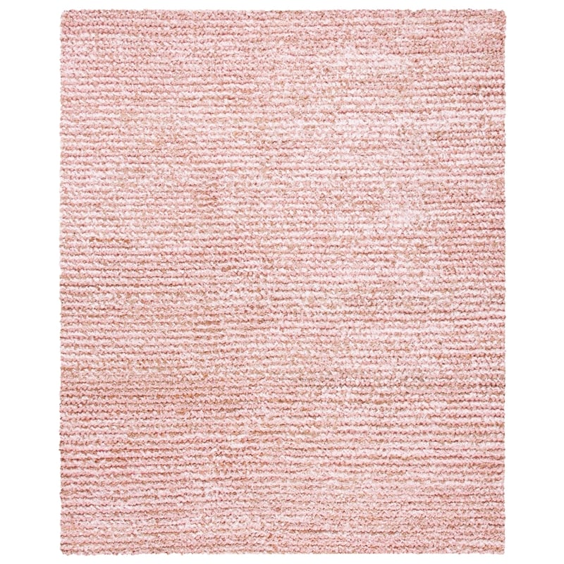 Safavieh Shag 8' X 10' Handmade Rug in Pink
