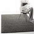 Safavieh Athens Shag 6' X 9' Power Loomed Rug in Dark Gray