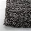 Safavieh Athens Shag 6' X 9' Power Loomed Rug in Dark Gray