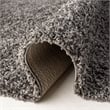 Safavieh Athens Shag 6' X 9' Power Loomed Rug in Dark Gray
