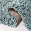 Safavieh Athens Shag 6' X 9' Power Loomed Polypropylene Rug in Seafoam