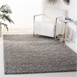 Safavieh Athens Shag 3' X 5' Power Loomed Rug in Light Gray