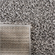 Safavieh Athens Shag 9' X 12' Power Loomed Rug in Light Gray