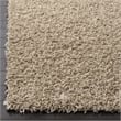 Safavieh Athens Shag 6' X 9' Power Loomed Polypropylene Rug in Beige