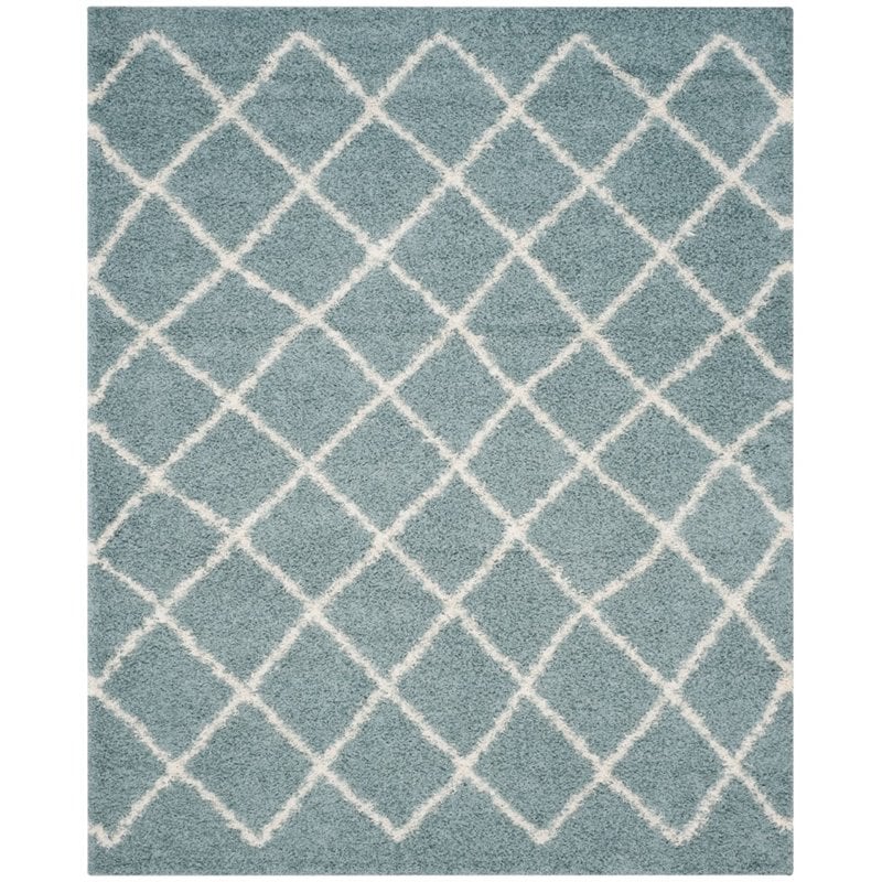 Safavieh Dallas Shag 6' Square Power Loomed Rug