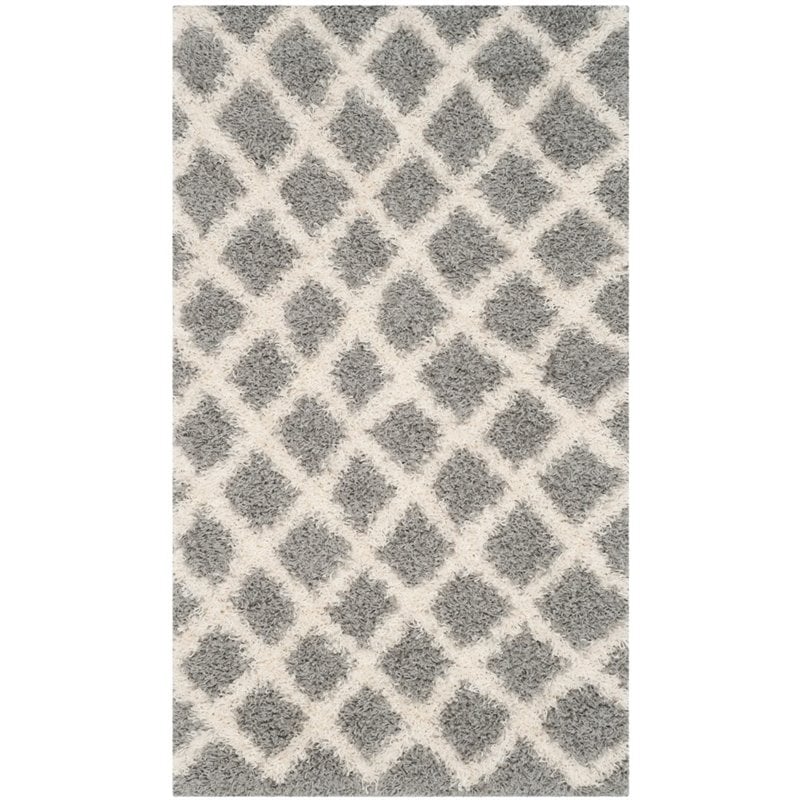 Safavieh Dallas Shag 6' Square Power Loomed Rug