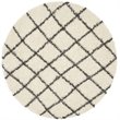 Safavieh Dallas Shag 6' Round Power Loomed Rug