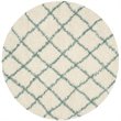 Safavieh Dallas Shag 6' Round Power Loomed Rug