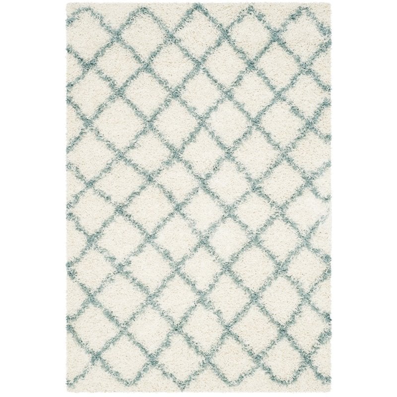 Safavieh Dallas Shag 6' Square Power Loomed Rug