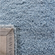Safavieh Florence Shag 5' X 8' Handmade Polyester Rug in Light Blue