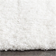 Safavieh Florence Shag 3' X 5' Handmade Polyester Rug in White