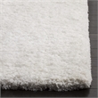 Safavieh Florence Shag 4' X 6' Handmade Polyester Rug in White