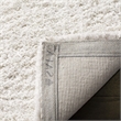 Safavieh Florence Shag 5' X 8' Handmade Polyester Rug in White