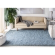 Safavieh Florence Shag 8' X 10' Handmade Polyester Rug in White