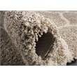Safavieh Hudson Shag 5' X 7' Power Loomed Rug in Gray and Ivory