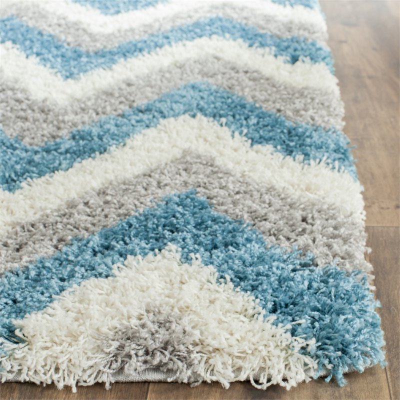 Safavieh Shag 4' X 6' Power Loomed Rug