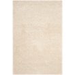 Safavieh Laguna Shag 4' X 6' Power Loomed Polypropylene Rug in Beige