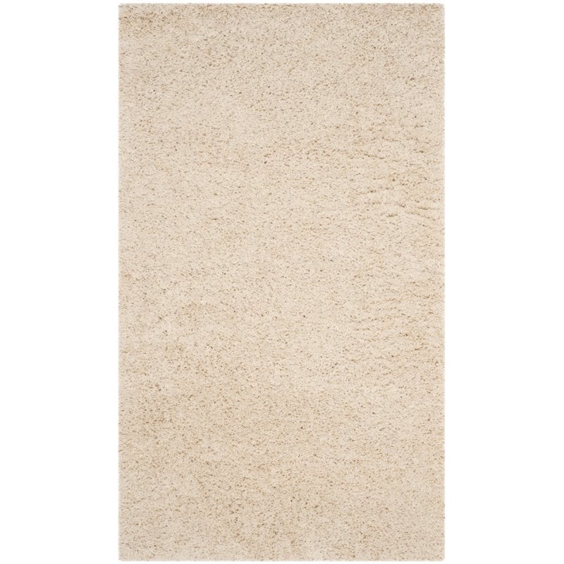 Safavieh Laguna Shag 8' X 10' Power Loomed Polypropylene Rug in Beige