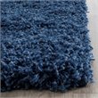 Safavieh Laguna Shag 3' X 5' Power Loomed Polypropylene Rug in Blue