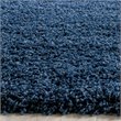 Safavieh Laguna Shag 3' X 5' Power Loomed Polypropylene Rug in Blue