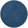Safavieh Laguna Shag 3' X 5' Power Loomed Polypropylene Rug in Blue