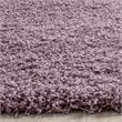 Safavieh Laguna Shag 4' X 6' Power Loomed Polypropylene Rug in Purple
