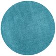 Safavieh Laguna Shag 3' X 5' Power Loomed Rug in Turquoise