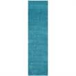 Safavieh Laguna Shag 3' X 5' Power Loomed Rug in Turquoise