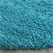 Safavieh Laguna Shag 4' X 6' Power Loomed Rug in Turquoise