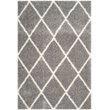 Safavieh Montreal Shag 8' X 10' Power Loomed Rug in Gray and Ivory