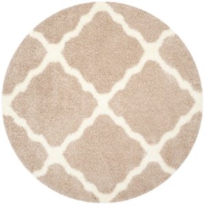 Safavieh Montreal Shag 6'7&quot Round Power Loomed Rug