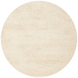 Safavieh Santa Monica Shag 6'7&quot Round Power Loomed Rug