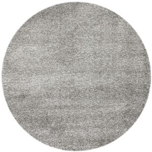 Safavieh Santa Monica Shag 6'7&quot Round Power Loomed Rug