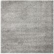 Safavieh Santa Monica Shag 8' X 10' Power Loomed Rug in Silver
