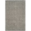 Safavieh Santa Monica Shag 9' X 12' Power Loomed Rug in Silver