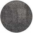 Safavieh Santa Monica Shag 3' X 5' Power Loomed Rug in Dark Gray